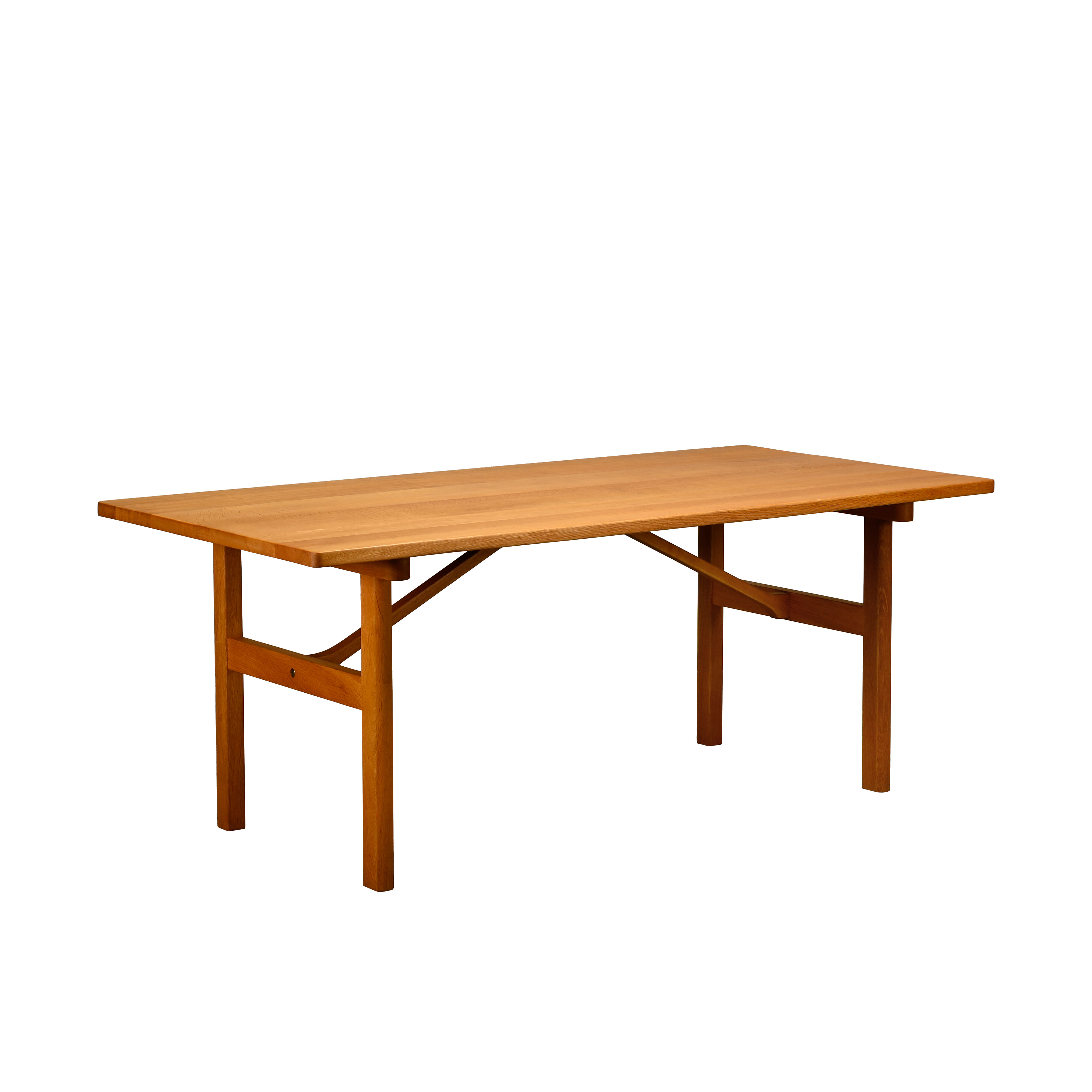 Børge Mogensen solid Oak Dining Table or Desk Model 6284 for Fredericia
