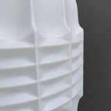 Opaline pendant lamp 1960s brutalist style