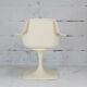 Armchair by Orlowski, resin, France, cira 1970, Stamp.