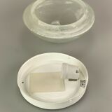 70s Peill & Putzler Plafoniere ceiling lamp glass space design lamp 70s
