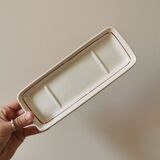 Vintage comb holder Sarreguemines