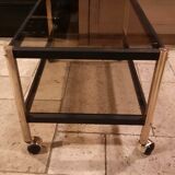 Metal roulette living room table