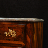Convenient in-between rosewood marble and golden bronze period Regency