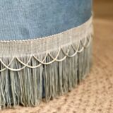 Pouf en velours