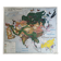 Vintage school map mdi North America-Asia.
