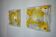 Pair of Murano Mazzega Orange wall lights, Italy, 1970