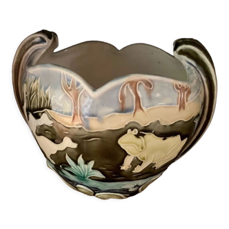 Fives Lille porcelain planter
