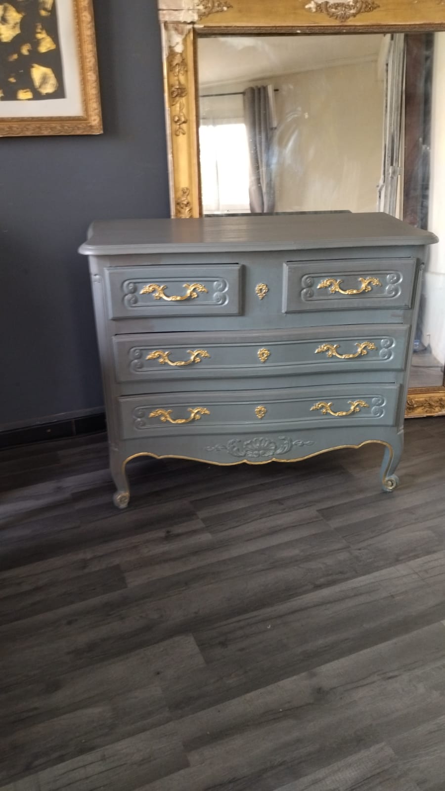 Louis XV style chest of drawers