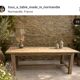 Renovated farmhouse table