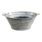 Bassine ancienne en zinc