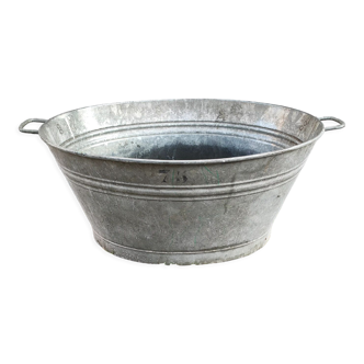 Old zinc basin