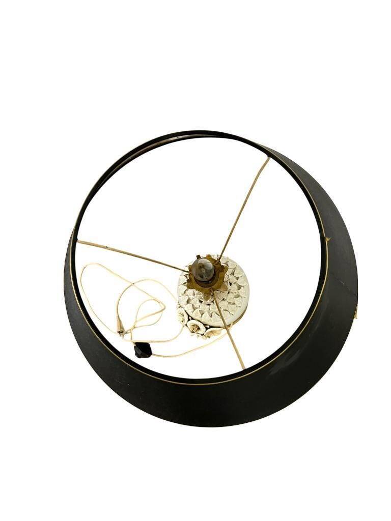 Vintage tall ceramic table lamp / floor lamp Ceramica Bondia