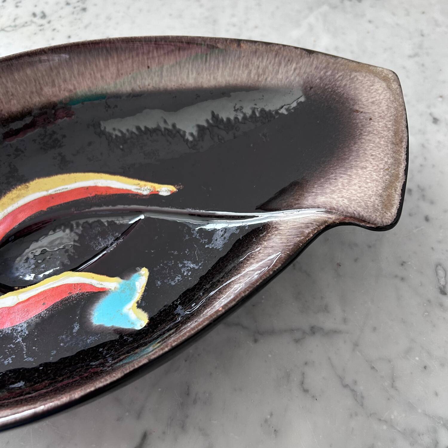 Artist's cup abstract decor