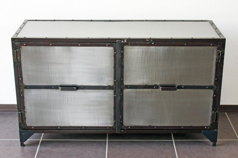 Industrial metal buffet