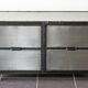 Industrial metal buffet
