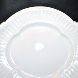 Oval earthenware dish from Niderviller "Beyerlé Grand Siècle" 32x36cm