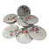 12 antique flat plates + HBCM soup tureen