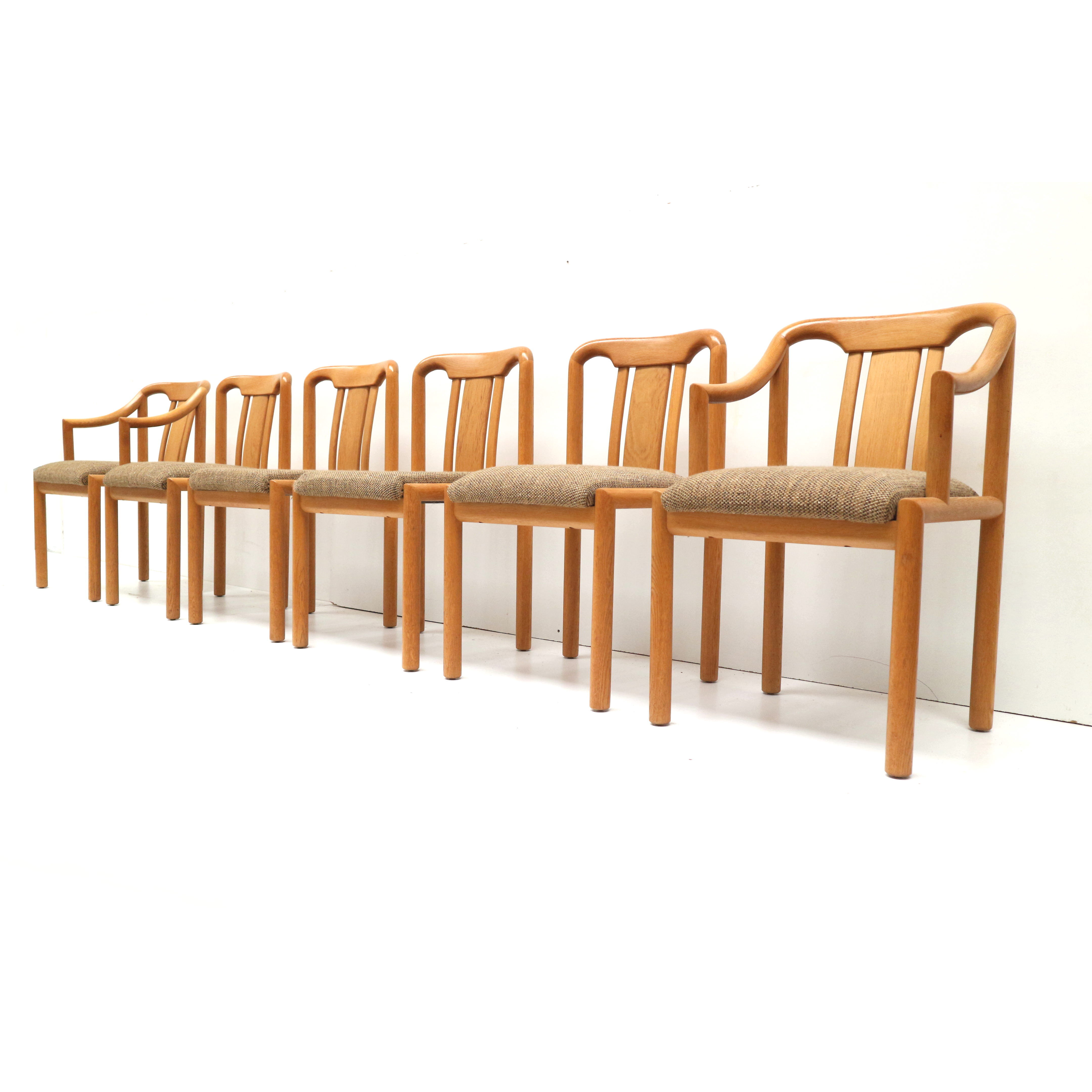 Set of 6 chairs by Lübke made in the 1970s