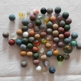 Lot of old marbles