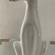 Porcelain dog Cevac France 70s
