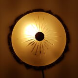 Chiselled glass globe