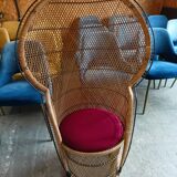 Emmanuelle rattan armchair