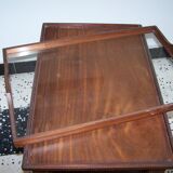 SERVING with removable glass top