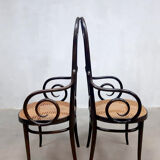 Ensemble de 4 chaises à manger design vintage Thonet