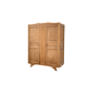 Parisian wardrobe art deco 1930 removable wardrobe beech solid