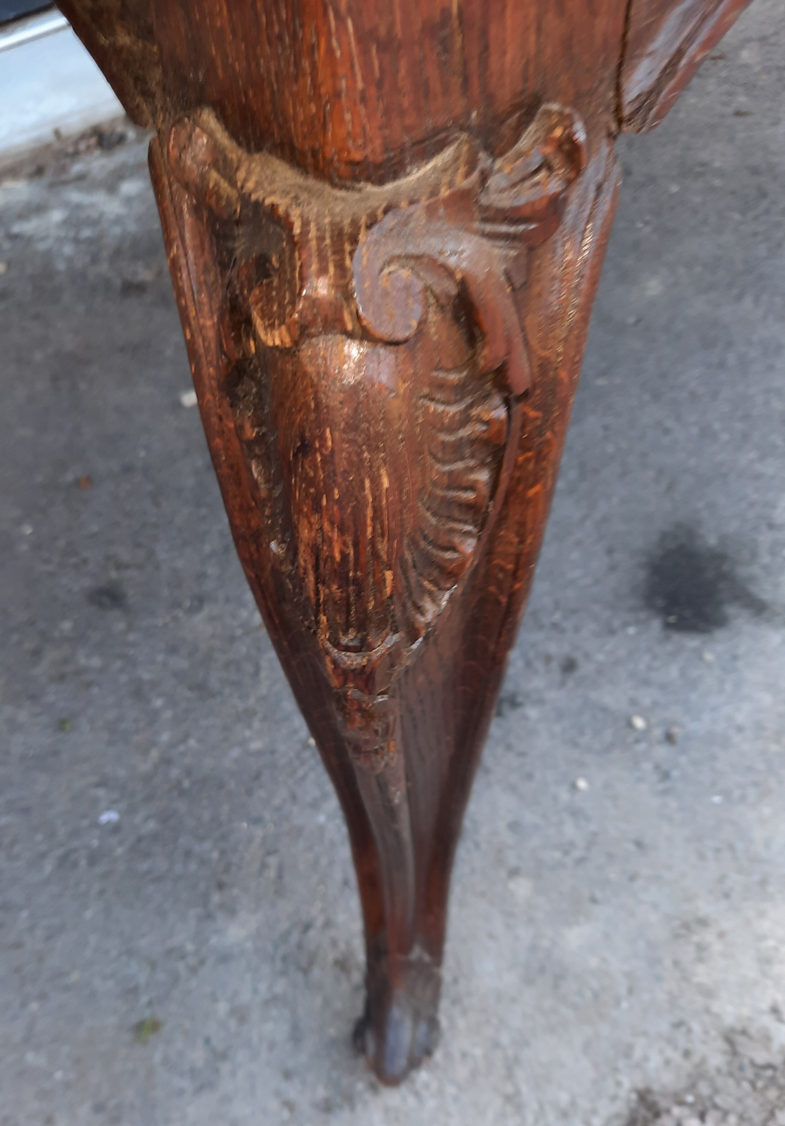 Italian table marquetry tray