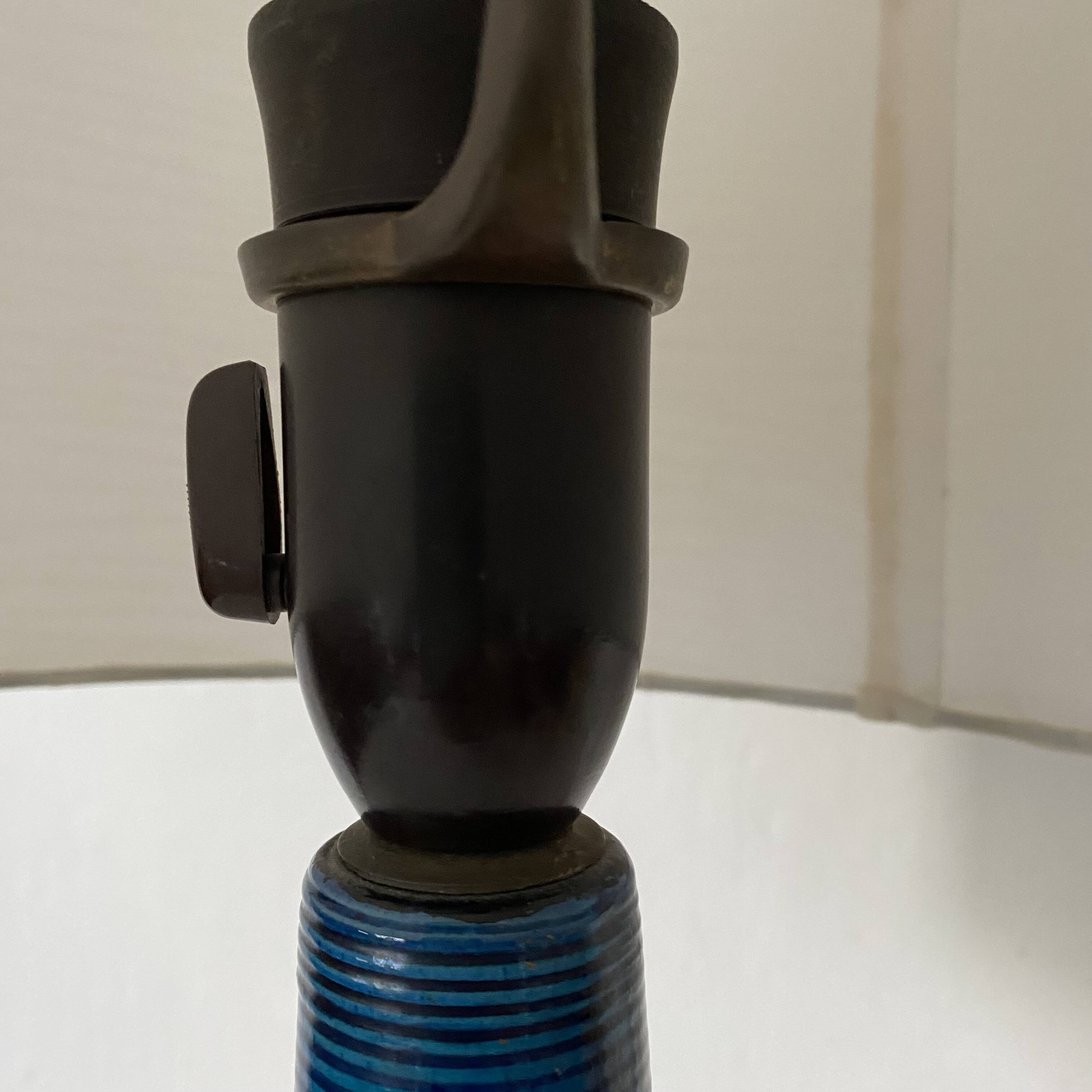 Vintage Scandinavian ceramic lamp, 70s