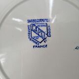 Set de 4 Assiettes anciennes - Digoin et Sarreguemimes