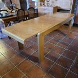 Extendable table in elm from the Regain house of the 1970s.