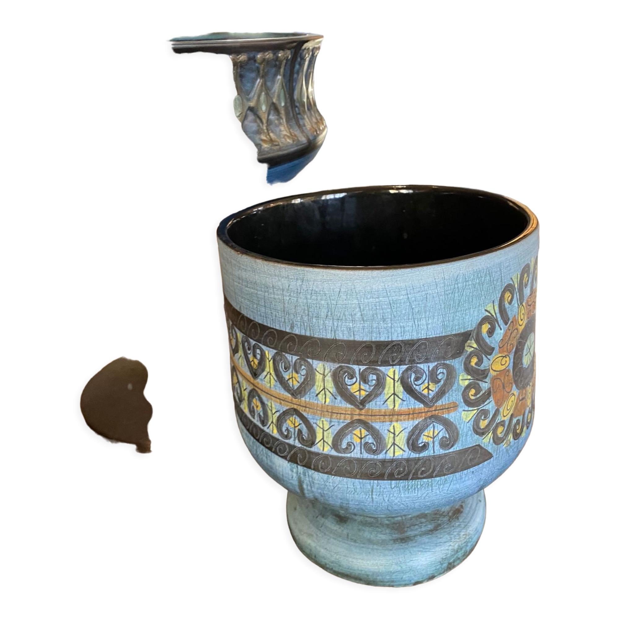 Jean Delespinasse ceramic pot cover