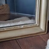 Miroir ancien doré Louis Philippe 88 x 72