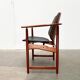Fauteuil King en Teck Danois du Milieu du Siècle par Arne Hovmand Olsen pour Onsild Møbelfabrik et Jutex, années 1950