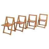 Trieste Chairs by Aldo Jacober for Alberto Bazzani, 1960s, Set of 4