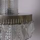 Mid-century chandelier with pendants