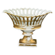 Empire basket in gilded porcelain – France, 19th century
