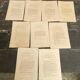 Series of 27 plates h. baillon iconography flora mushrooms vintage
