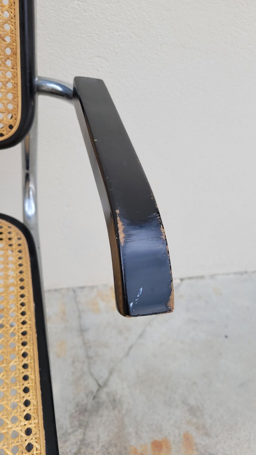 Armchair by Marcel Breuer model b64 italy