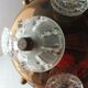 Old lamp suspension, brass, Ezan