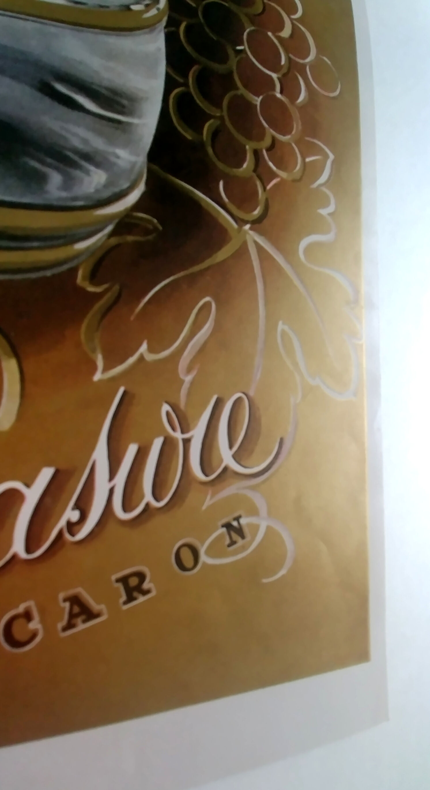 Old Caron advertising