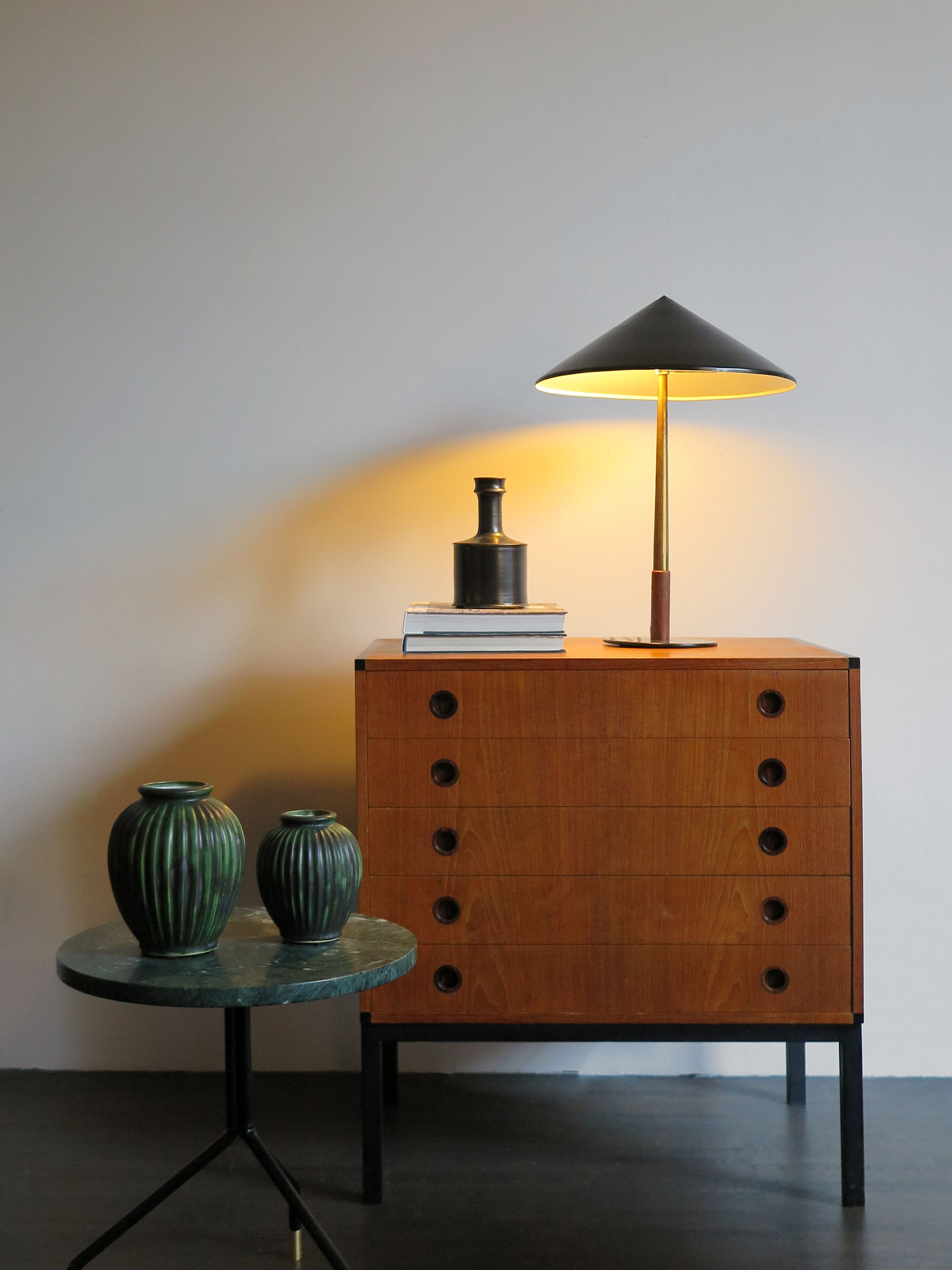 Commode d'Aksel Kjersgaard en teck années 1960
