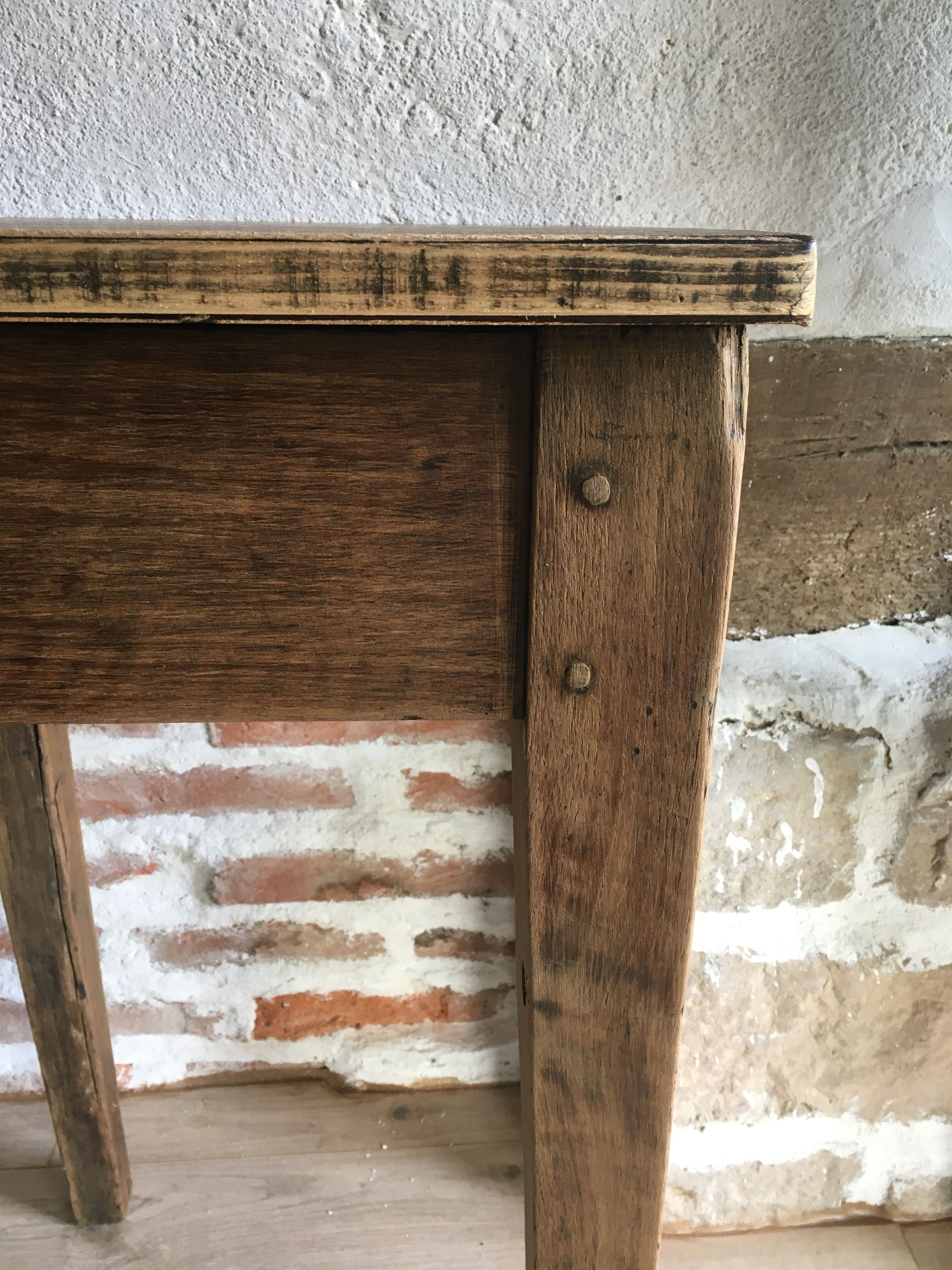Rustic console 3 feet