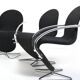 Verner Panton for Fritz Hansen 1973 Series 1-2-3 Butterfly Base