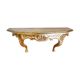 Louis XV style gilded wall shelf console