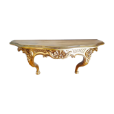 Louis XV style gilded wall shelf console