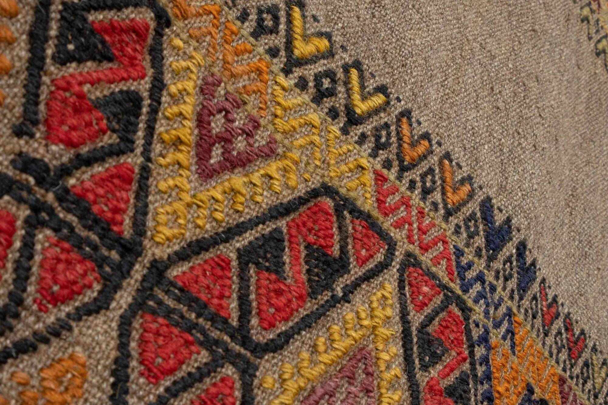 Vintage Turkish hallway rug 54x396 cm