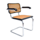 Mid-Century Italian Modern Marcel Breuer B64 Cesca Armchair Chair, 1970